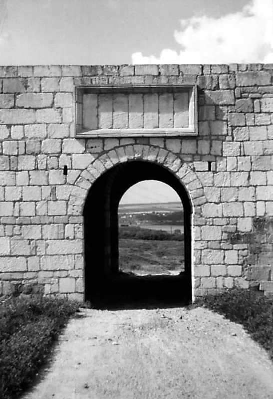 1991 р. Проїзд брами. Вигляд з півдня