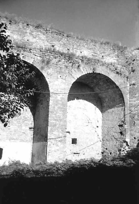 1911 р. Мур між замком і фортецею.…