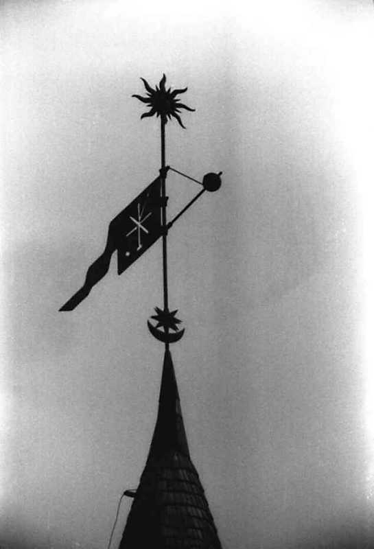 Флюгер на башті Рожанка