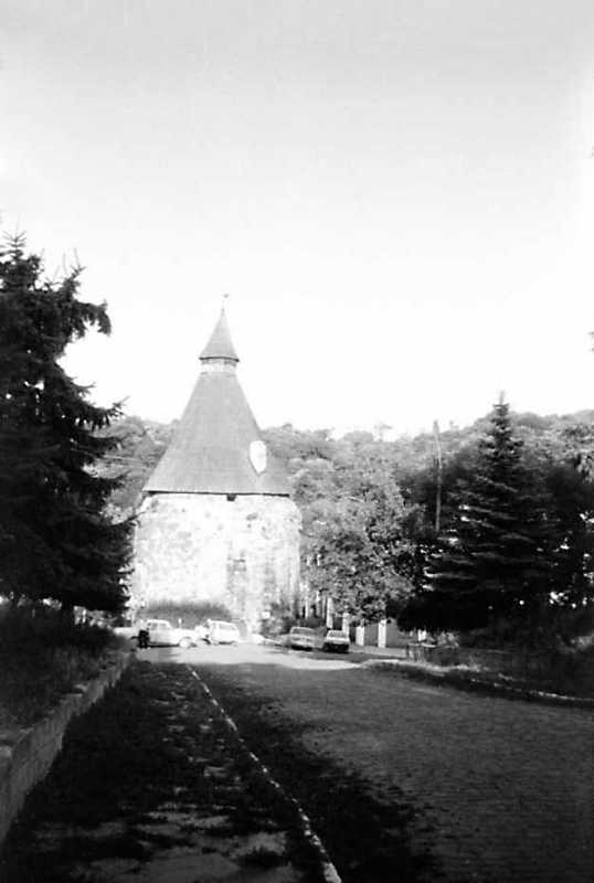 1991 р. Гончарська башта. Вигляд із…