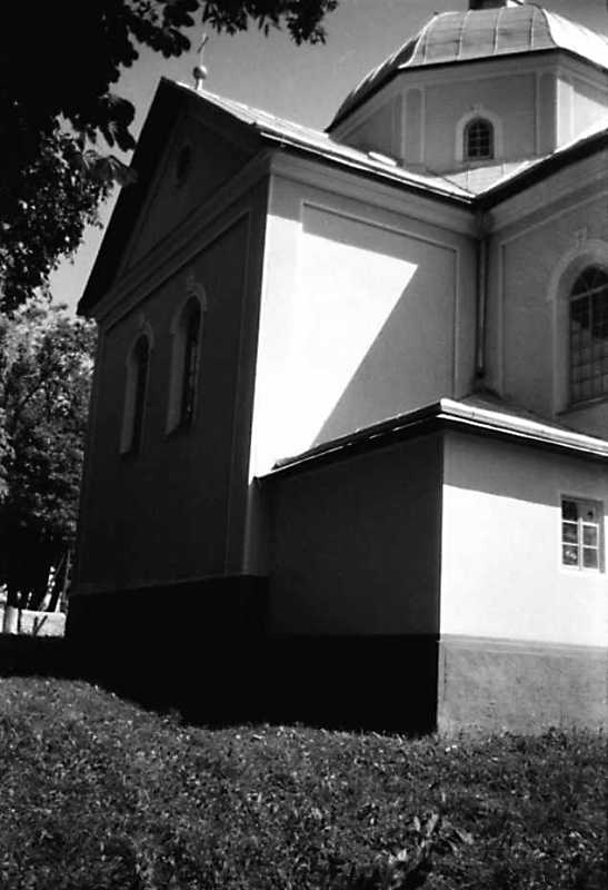 1991 р. Бічний фасад. Вигляд з позиції…