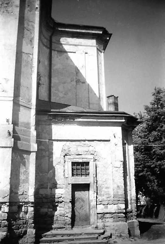 1991 р. Рамено трансепту. Вигляд з…