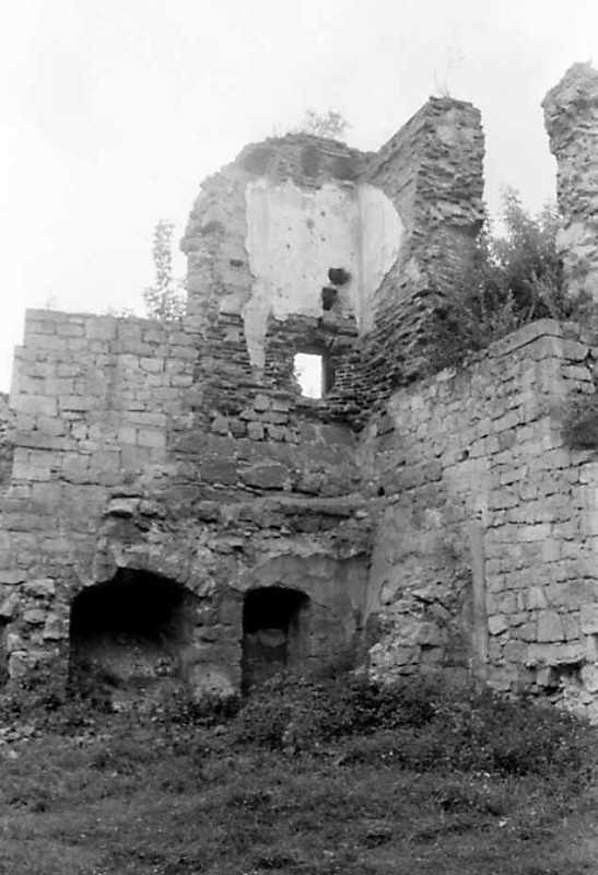 1991 р. Фрагмент башти 11. Вигляд з…