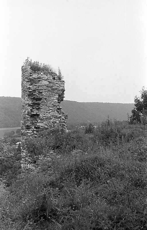 1992 р. Фрагмент муру. Вигляд з півдня