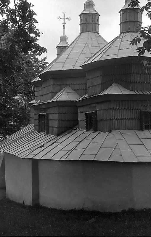 1992 р. Бічний фасад. Вигляд з позиції…