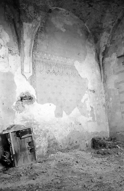 1993 р. Залишки розпису в інтер’єрі