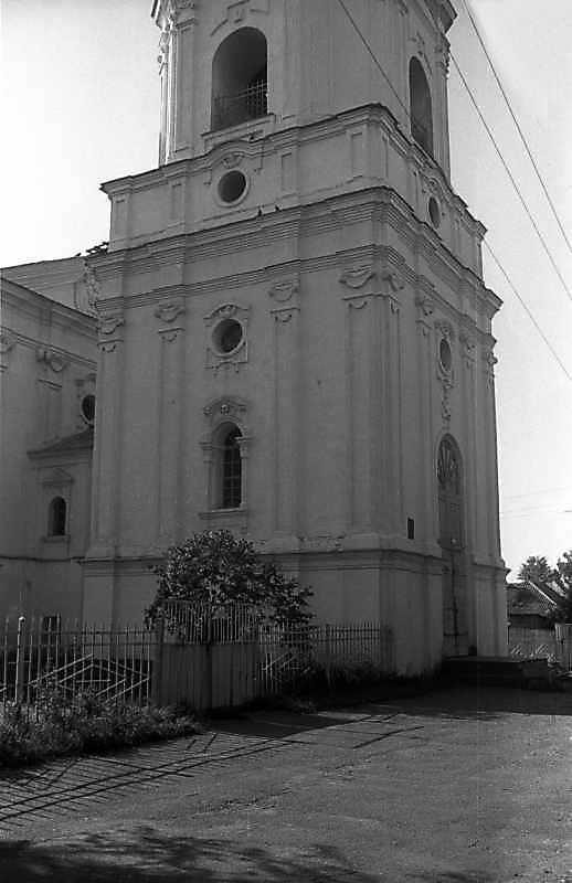 1993 р. Перший ярус дзвіниці. Вигляд з…