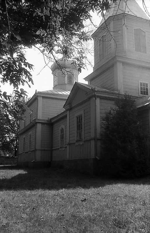 1995 р. Бічний фасад. Вигляд з позиції…