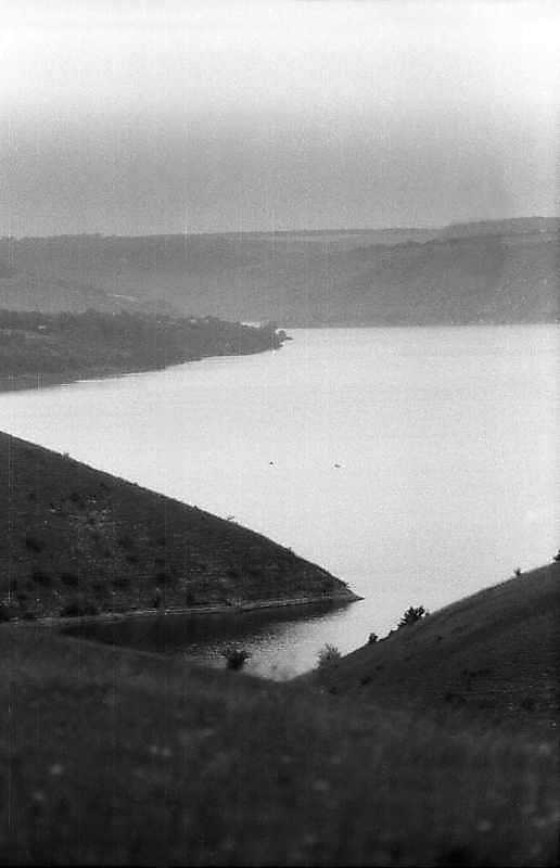 1995 р. Вид водосховища з мису…