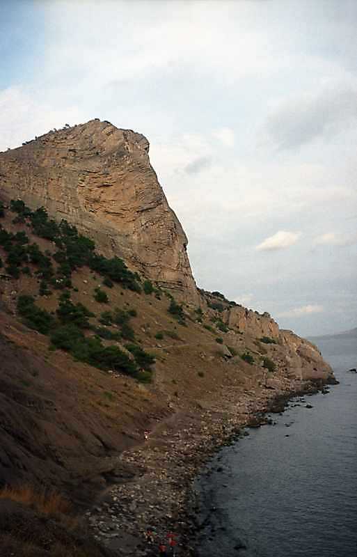 2002 р. Гора Орел над морем. Вигляд із…