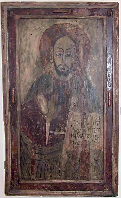 Христос ієрей. 18 ст. Дерево, темпера