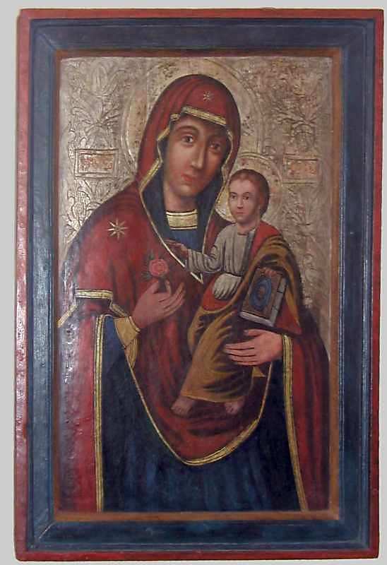 Богородиця Одигітрія. 18 ст. Дерево,…
