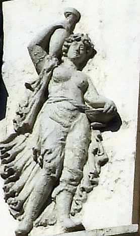 Рельєф жінки з амфорою і фіалом