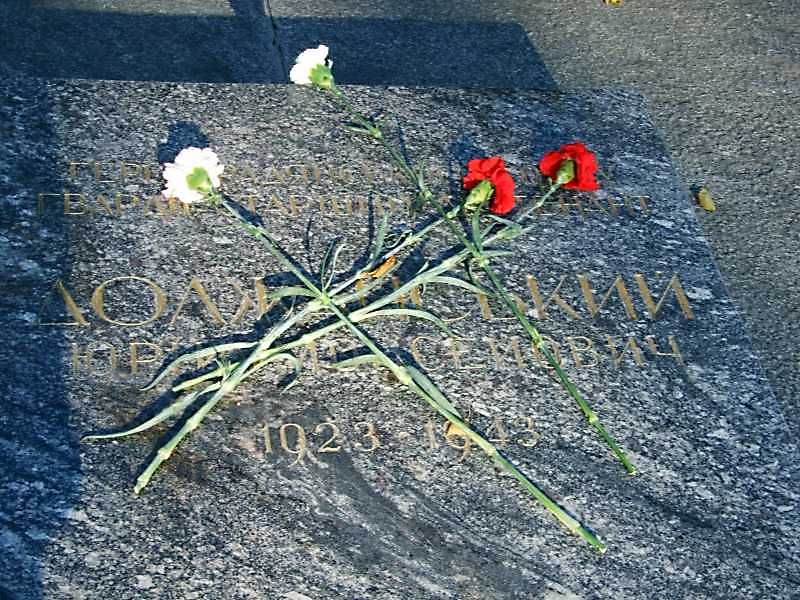 7 листопада 2008 р. Фото М.І.Жарких. 423.1.6. Могила Должанського Ю. М.… Надгробок Ю.М.Должанського