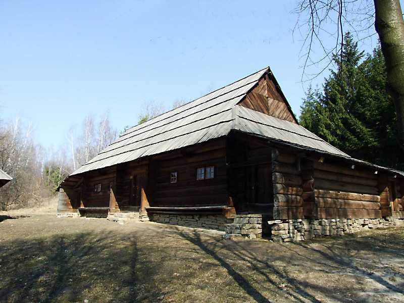 Хата із с.Шепіт Косівського р-ну Івано-Фр.обл., 1843 р. (дерев.) [Державний… Хата із с.Шепіт