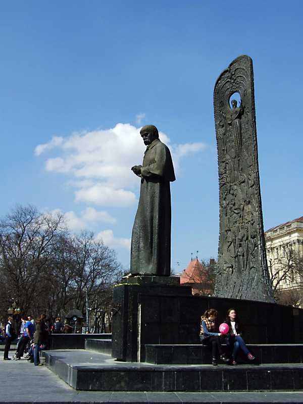 Памятник Тарасу Шевченко - 1995 г.,…