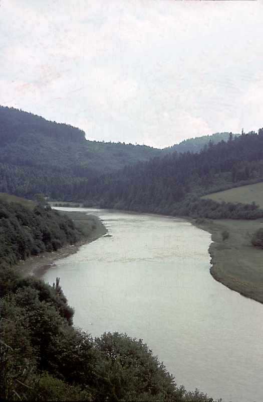1990 р. Вид на р.Стрий біля с.Явори