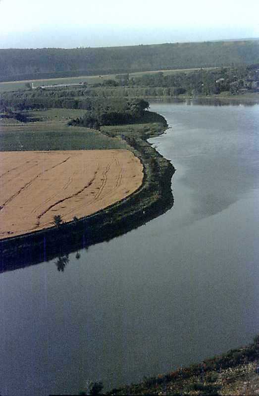 1991 р. Плесо Дністра біля с. Колодрібка