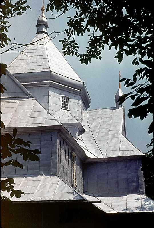 1988 р. Бічний фасад. Вигляд з позиції…