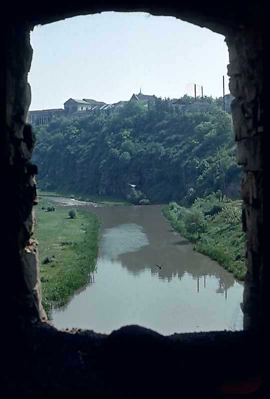 1977 р. Вид на Смотрич крізь бійницю