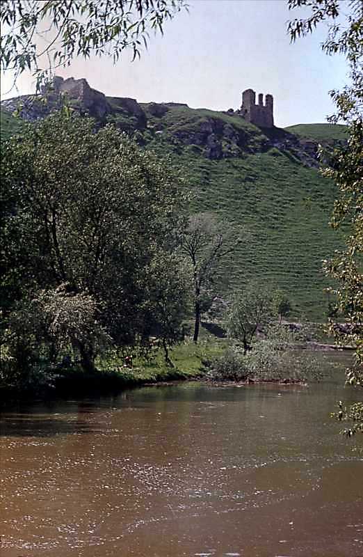 1978 р. Вид на Збруч і замок зі сходу