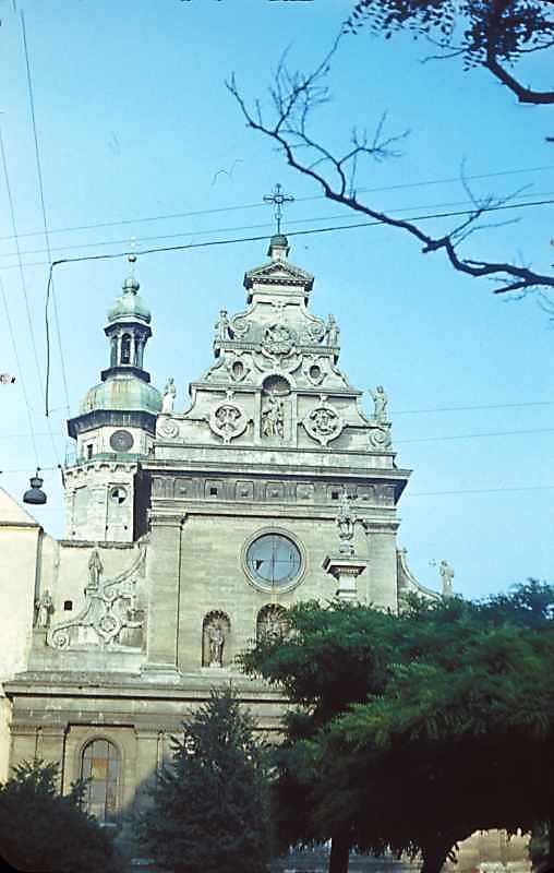 1977 р. Головний фасад. Вигляд із заходу