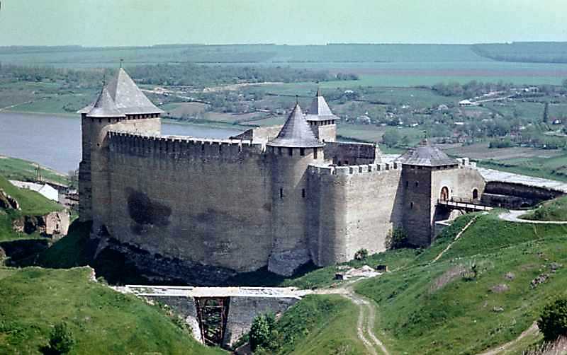 Хотинський замок в 1978 р.